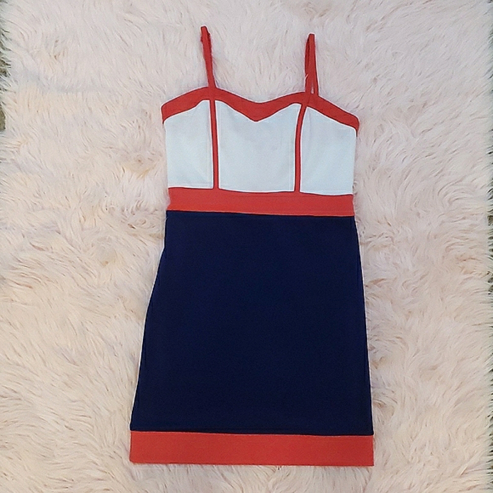 Charlotte Russe color block bodycon dress
